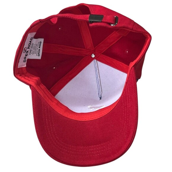 Ford Bronco Red/Blue Retro Baseball Hat  Adjustable Embroidered New without Tags - Picture 5 of 7